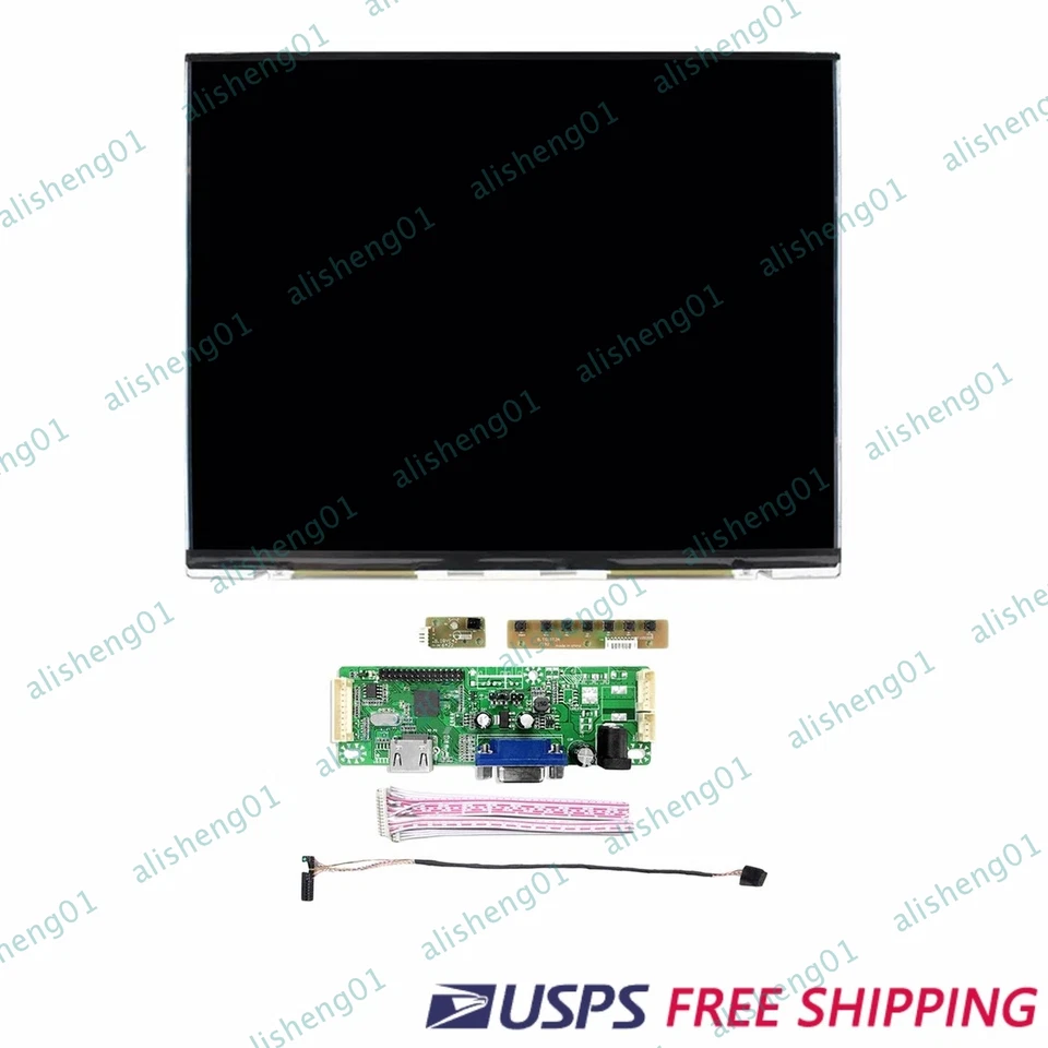 LTD121EWPF 12.1'' LCD Screen Panel 1280*800 with HDMI VGA Controller Board - Image 1 of 4