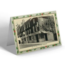 CHRISTMAS CARD Vintage Wiltshire - Polly Tea Rooms, High Street Marlborough (1)