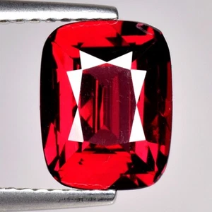 2,60 kt AAA roter Rhodolith Granat Kissen - unbehandelter natürlicher Edelstein Tansania - Bild 1 von 3