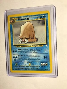 PILOSWINE - Neo Genesis Set - 44/111 - Uncommon - Pokemon Card - Unlimited - NM - Picture 1 of 1