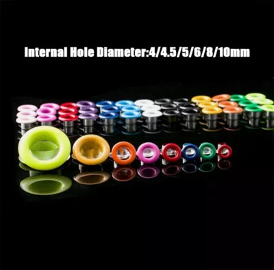 50x Ojales de colores con arandela cuero artesanía reparación ojal 4/4,5/5/6/8/10 mm Foto 1 de 4