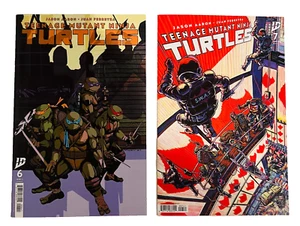2 TORTUGAS NINJA MUTANTES ADOLESCENTES #6 ESPINA + #7 VARIANTES ALPI 1:10 IDW 2025 CASI NUEVO - Imagen 1 de 1