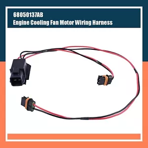 Engine Cooling Fan Motor Wiring Harness for Chrysler 300 Dodge Challenger Charge - Picture 1 of 7