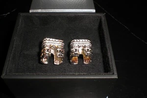 Ravi Ratan Sterling Silver Arc de Triomphe Cufflinks RARE FIND! - Picture 1 of 2
