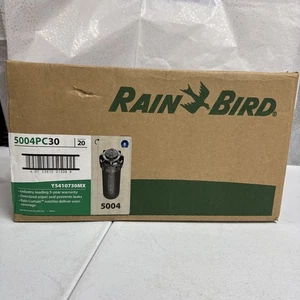 Rain Bird 5004PC 4” PopUp Sprinkler Adjustable 40-360 Degree Part Circle 20 Pack - Picture 1 of 2