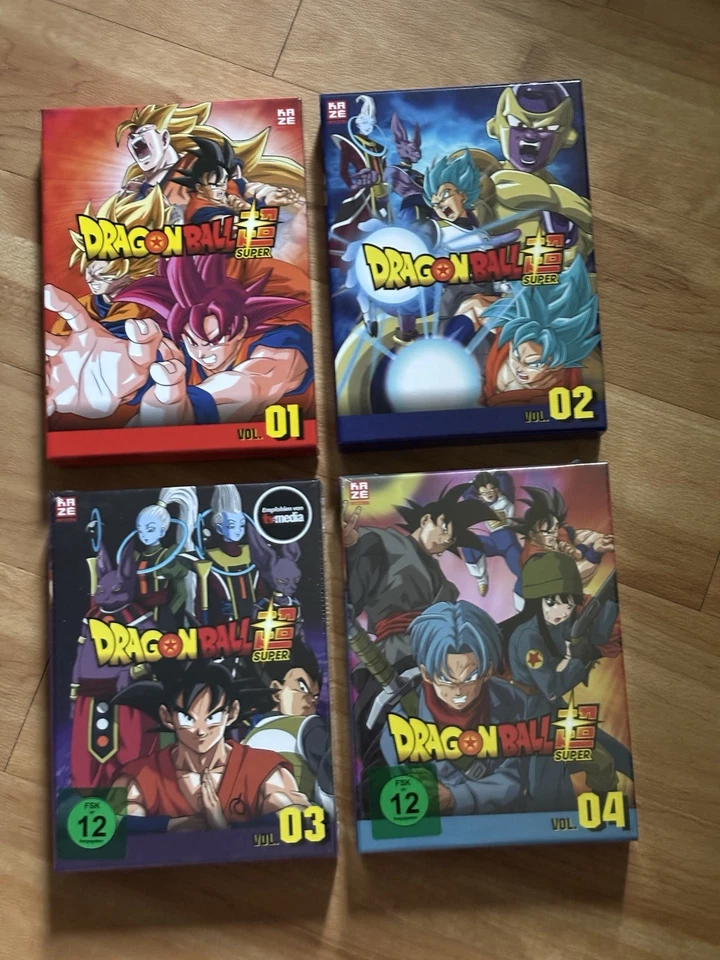 Dragon Ball Super Box 1-4 (3&4 NEU) Anime DVD - Bild 1 von 4