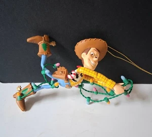 Grolier Presidents Edition Woody Toy Story Decorazione Natalizia Disney Vintage 5" - Foto 1 di 5