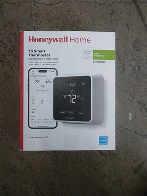 Honeywell Home T5 Smart Thermostat 7-Day Programmable RTH8800WF Brand New - Image 1 of 4
