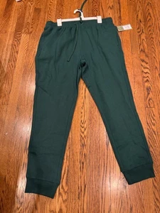 Goodfellow Sweat Pants Dark Green Mens Size L New - Picture 1 of 5