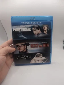 Patrick Swayze Triple Feature Point Break/Ghost/Next Of Kin Bluray - Picture 1 of 4