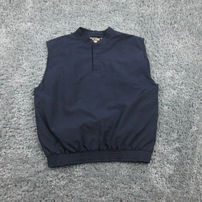 Zero Restriction Pullover Vest Mens Large Navy Blue Golf Outerwear USA - Image 1 of 4