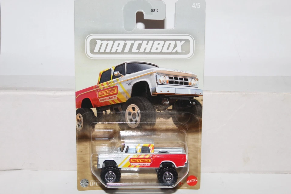Dodge D200 1968 camioneta Matchbox serie 4/5 Foto 1 de 1