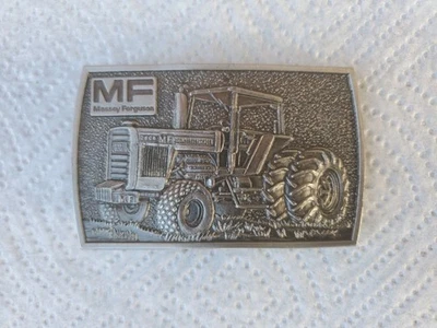 Hebilla de cinturón de metal Massey Ferguson tractor granja decoración  Foto 1 de 4