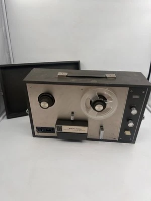 Grabadora de 2 pistas de alta fidelidad realista TR 77 de colección probada funcionando rara Foto 1 de 4