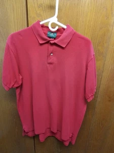 Southern Supply Poloshirt Herren M Rot Baumwolle Kurzarm Pullover - Bild 1 von 2