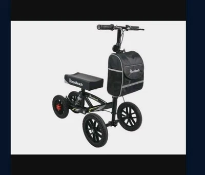 BlessReach Knee Scooter Walker, Model WB-2202 Steerable & Foldable - Black 2074J - Image 1 of 4