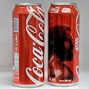 Coca Cola Can Empty 490ml. 2pieces set. - Picture 1 of 4