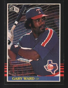 1985 Donruss Baseball #342 - Gary Ward - Texas Rangers 85-331 - Bild 1 von 2
