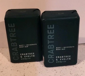 2x Crabtree & Evelyn BUFF & BELEBEND Körperseife 7 Oz. - Bild 1 von 5