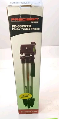 PRECISION DESIGN-PD-50PVTR PHOTO/VIDEO TRIPOD. - Image 1 of 4