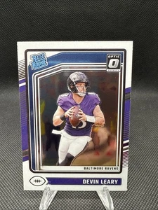 Óptica Panini Donruss 2024 - Clasificado novato Devin Leary #227 (RC) - Imagen 1 de 2