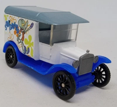 Matchbox White '21 Model  T Ford Delivery Truck Squidward Loose Diecast 1:64 - Image 1 of 4