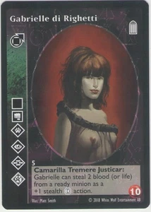 Gabrielle di Righetti [KoT Reprint 2 set] - VTES card - Picture 1 of 2