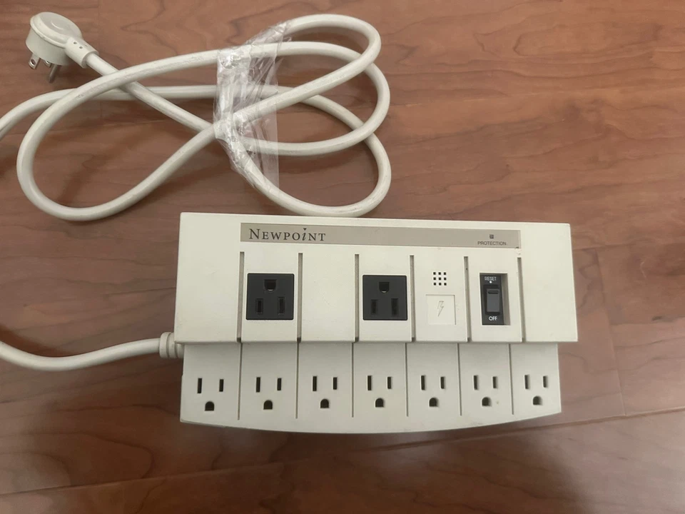 Newpoint 9-outlet Surge Protector Model #RX30TA - Image 1 of 1