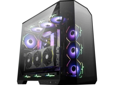 MSI MAG PANO 100L PZ Black Mid Tower Computer Case - Image 1 of 4