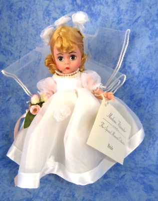 Madame Alexander  - Elegant "Cake Top Bride" Special Moments Coll. - 8" Tall NIB - Image 1 of 4