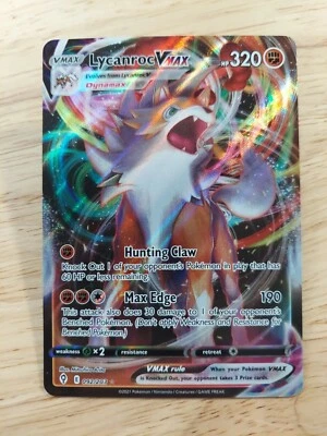 Lycanroc Vmax 092/203 Evolving Skies NM Full Art Ultra Rare Pokemon Card - Image 1 of 2