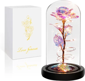 Valentines Day Gifts for Her,Birthday Gifts for Women,Valentines Rose Flower Gif - Picture 1 of 11