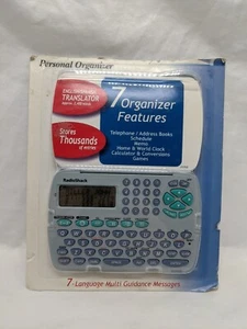 Radio Shack Personal Organizer English/Spanish Translator Schedule Memo And More - Picture 1 of 5
