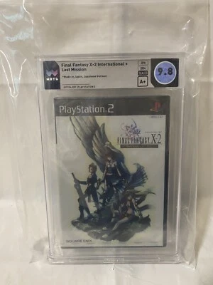 Final Fantasy X-2 international + last mission Japanese ver PS2 WATA 9.8 A+ - Image 1 of 4