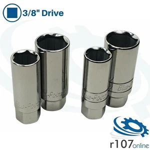 Blue Point 3/8" Zündkerzeneinsätze 16mm, 21mm, 5/8", 13/16", wie verkauft von Snap On - Bild 1 von 5