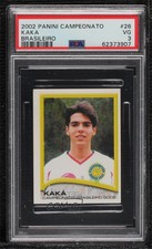 2002 Panini Campeonato Brasileiro Stickers Kaka #26 PSA 3