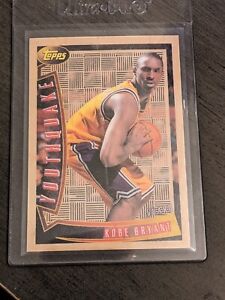 1996-97 Topps Kobe Bryant Youthquake RC Rookie Card YQ15 - Lakers HOF