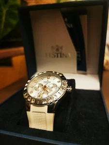 Festina, Uhr, Damenuhr, Sportchrono, selten - Bild 1 von 9