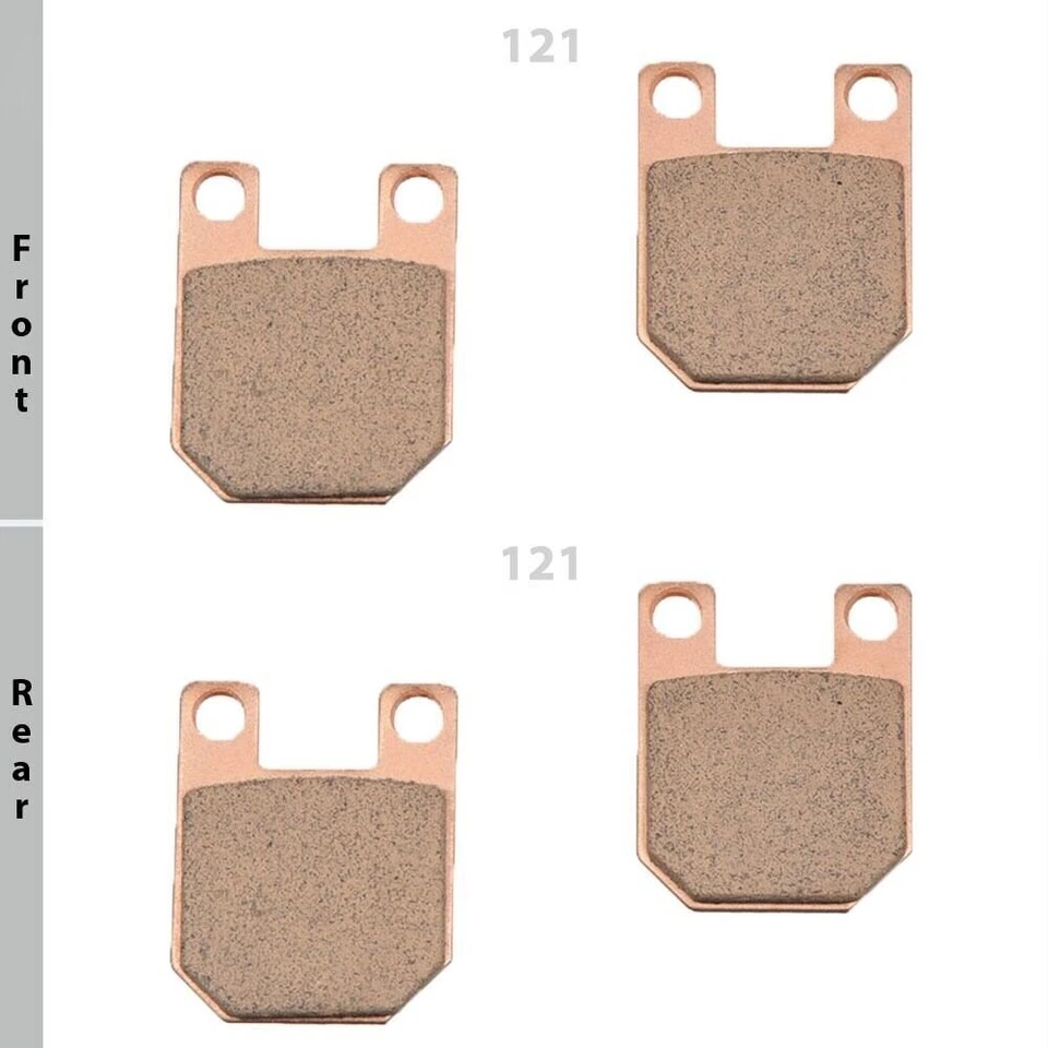 Sherco 0.5 / 0.8 / 1.25 / 2 '03-10 Brake Pads GOLDfren 121-121S3 - Image 1 of 3