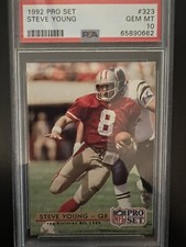 1992 Pro Set #323 Steve Young PSA 10 GEM MINT