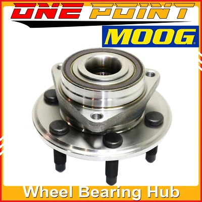 Conjunto de buje de cojinete de rueda Moog-513289 para Cadillac SRX 2010-16 Saab 9-4X 4x4 Foto 1 de 4