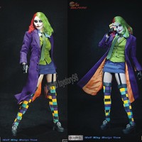 WOLFKING WK89008A 1/6 SCALE STATUE Female Joker ACTION FIGURE MODEL IN STOCK NEW