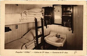 CPA AK Paquebot Cuba - Cabina de 2a Clase - Envíos (774881) - Imagen 1 de 1