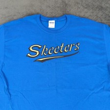 Roger Clemens Sugarland Skeeters Shirt Gildan Short Sleeve Blue Men Large #21