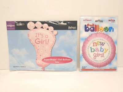 GLOBOS BABY SHOWER It's a Girl, Nuevo Bebé Niña Bebé Fiesta Suministro Decoración Lote Foto 1 de 2