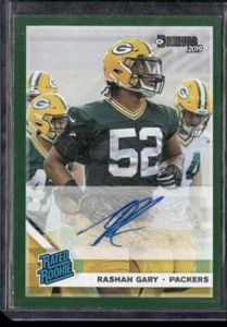 2019 Donruss #345 Rashan Gary Rated Rookie Autographs Green - Bild 1 von 2