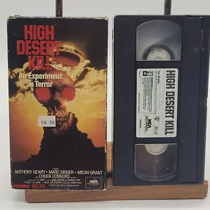 RARE VINTAGE High Desert Kill VHS VCR TAPE Horror - Imagen 1 de 7
