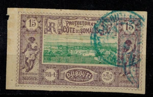 Timbre des Côte de Somalis N° 11 oblitéré - Imagen 1 de 1