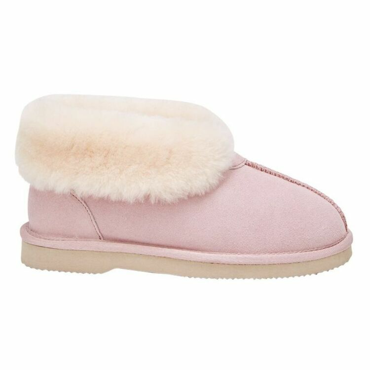 Grosby Womens Ugg Short Boots Suede 