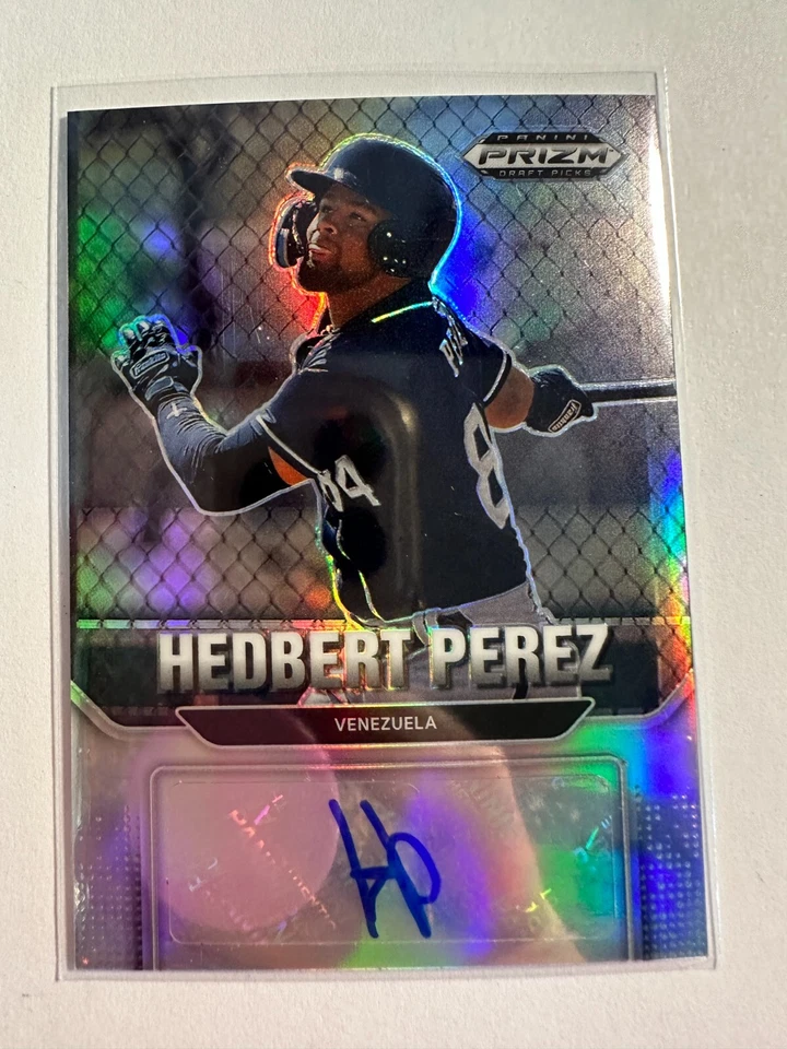 K132,729 - 2022 Panini Prizm Draft Picks Autographs #30 Hedbert Perez Auto - Image 1 of 1